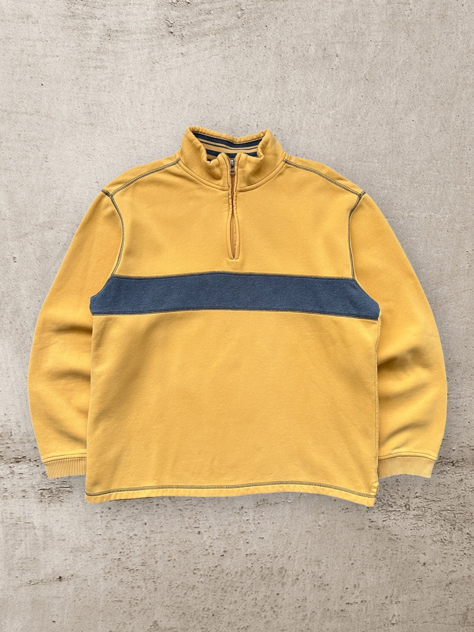 00s Consensus 1/4 Zip Sweatshirt XL