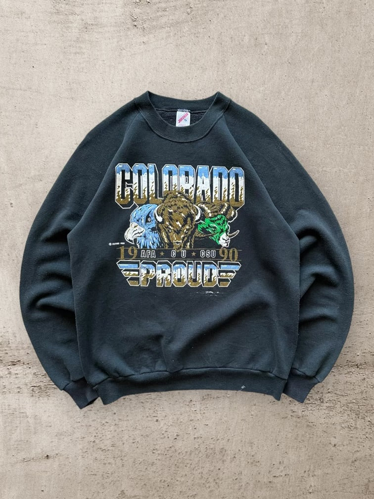 90s University of Colorado Graphic Crewneck - XL