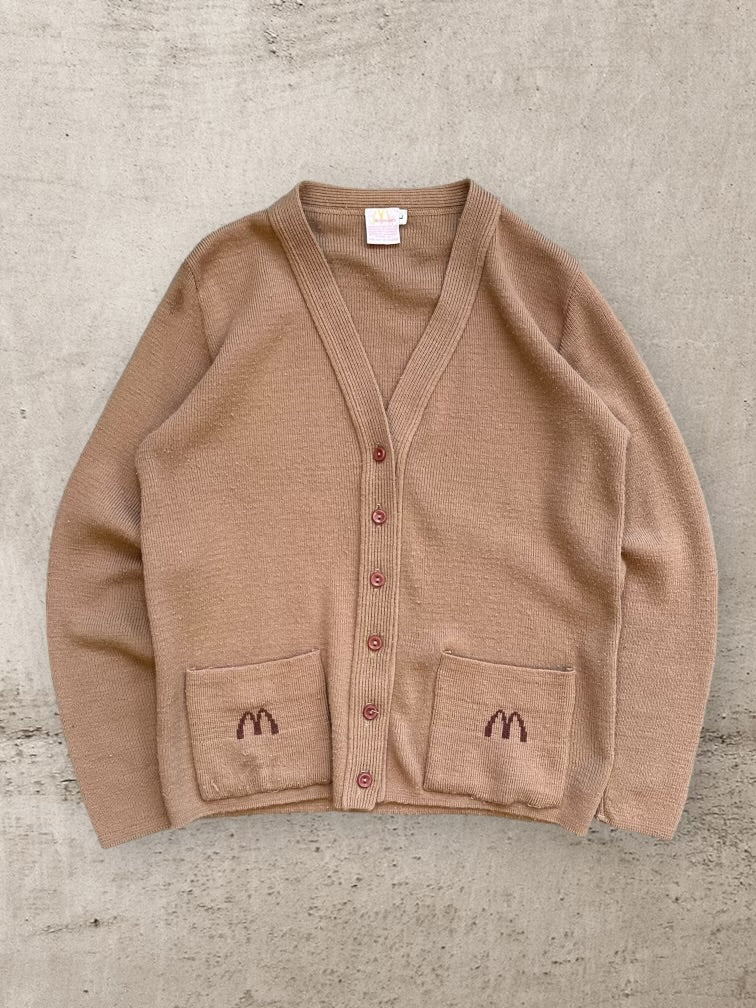 70s McDonalds Cardigan - Medium