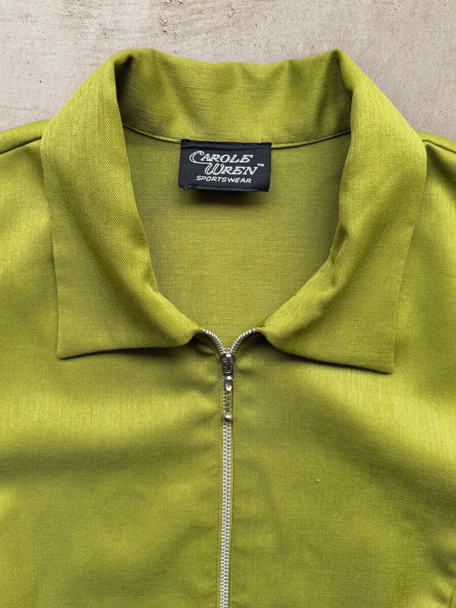 80s Carole Wren Zip Up Jacket - XL