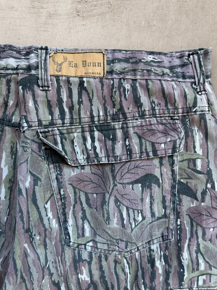 90s La Donn Real Tree Camouflage Cargo Pants - 39