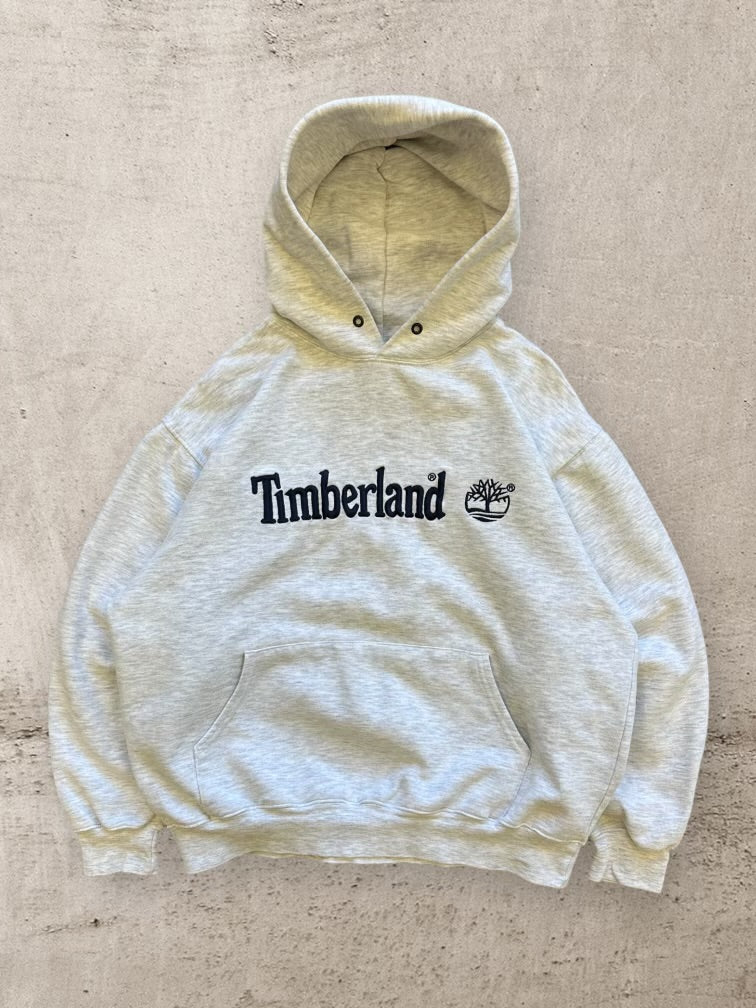 00s Timberland Embroidered Hoodie - Medium