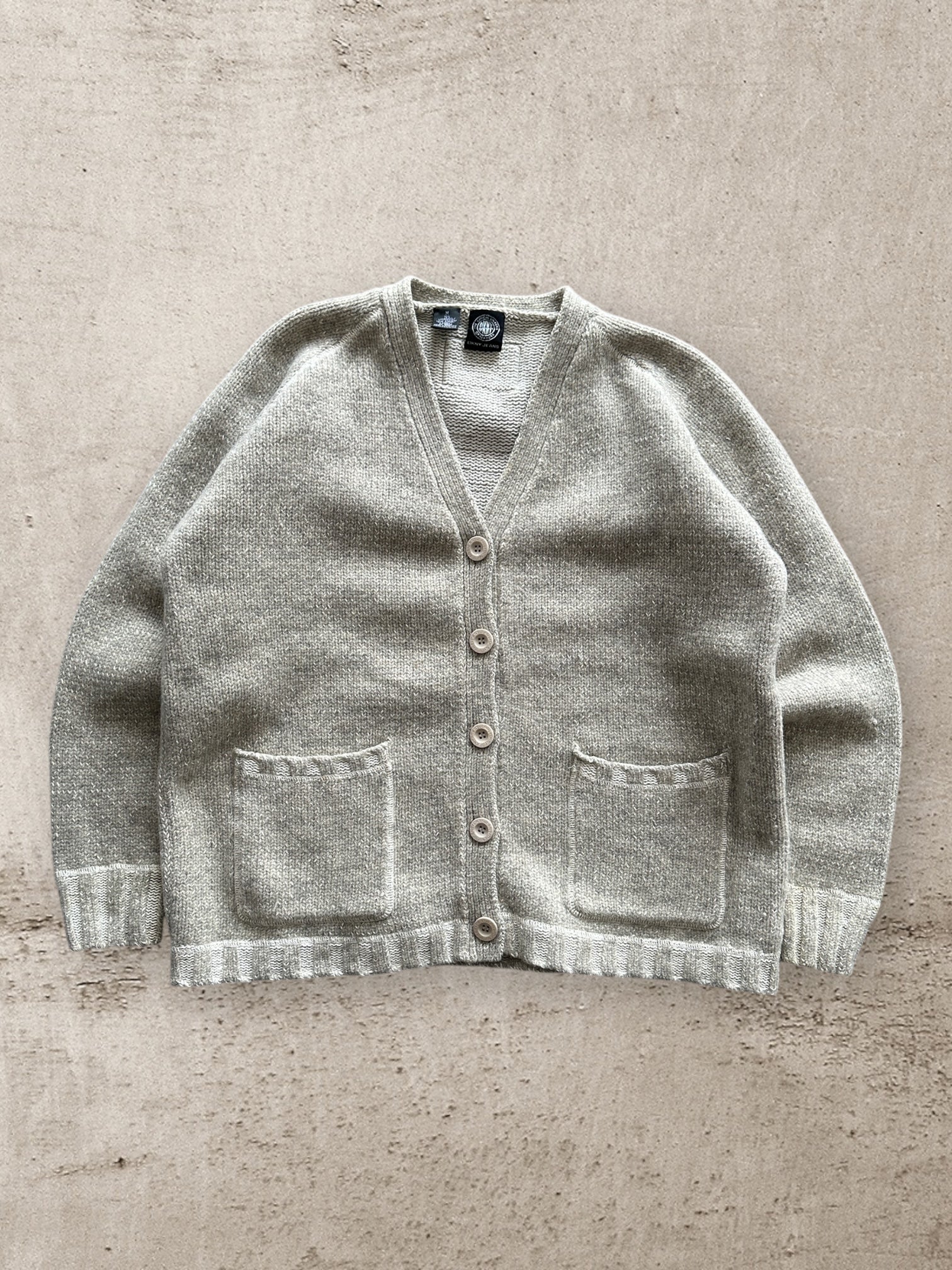 00s DKNY Wool Cardigan - Medium