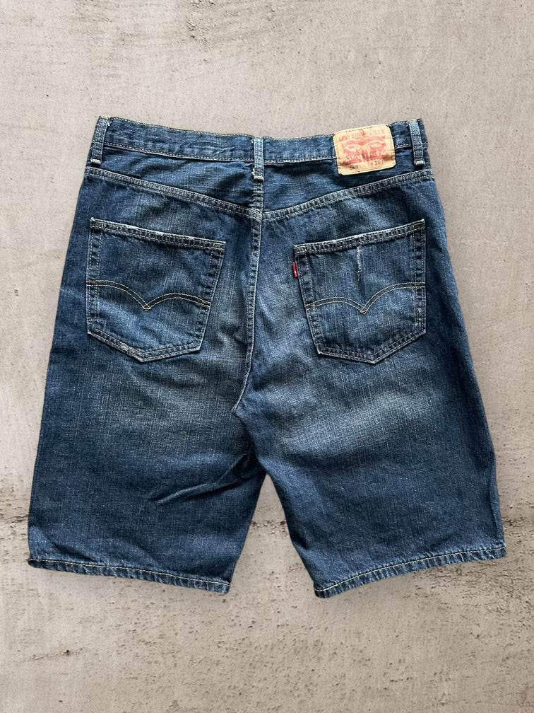 00s Levi’s 569 Denim Shorts - 36