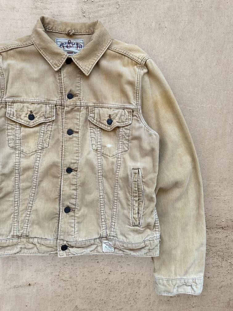 00s Abercrombie & Fitch Corduroy Jacket - Large