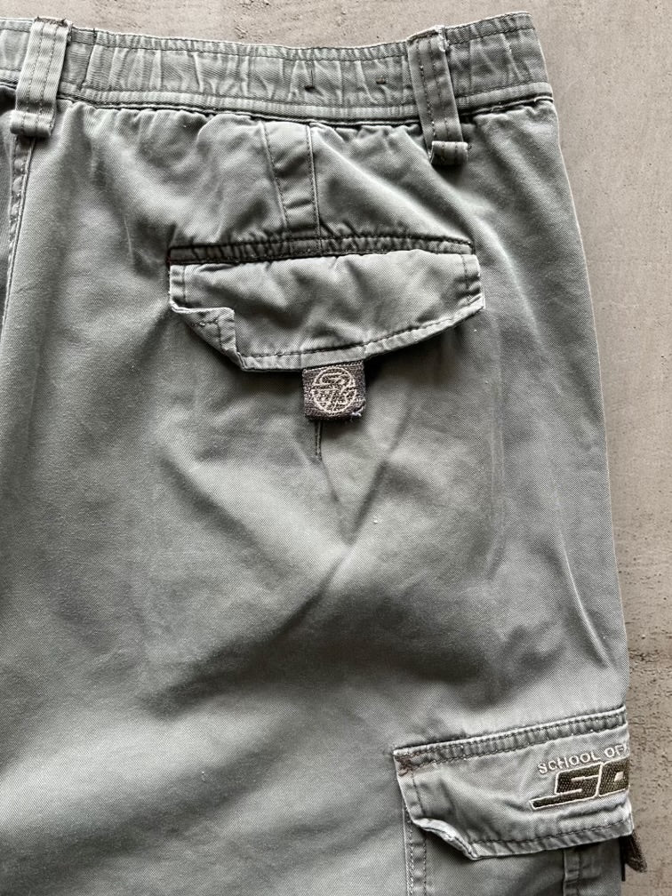 00s School of Hard Knocks Baggy Cargo Shorts - 38