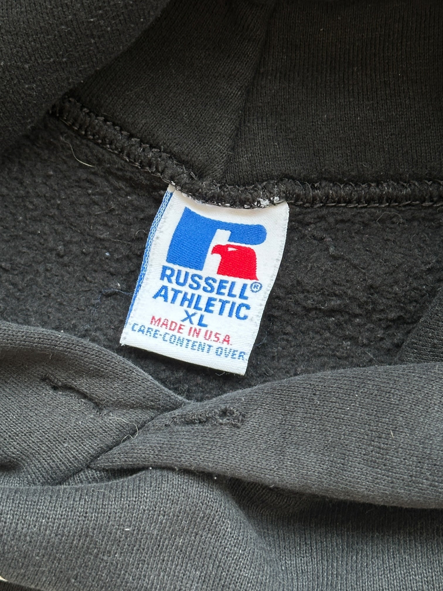 90s Russell Athletic Thompson Track Hoodie - Large