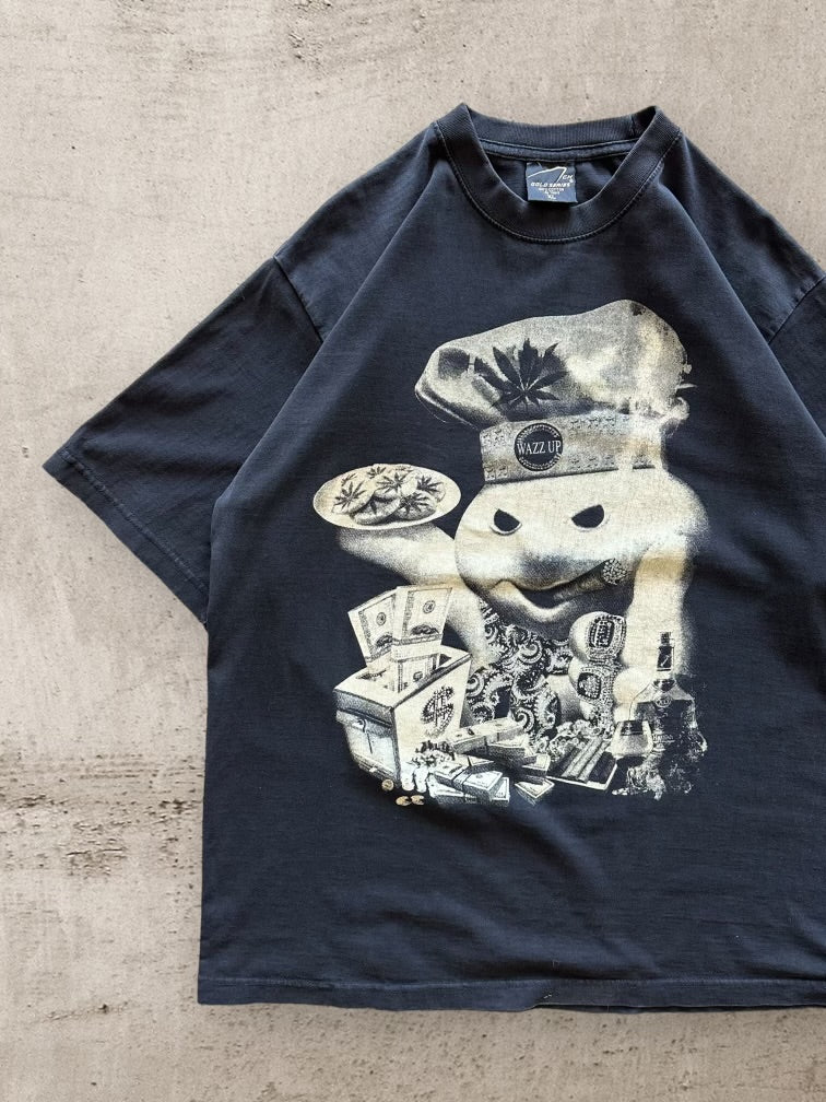 00s Pillsbury Pot Boy Graphic at-Shirt - XL