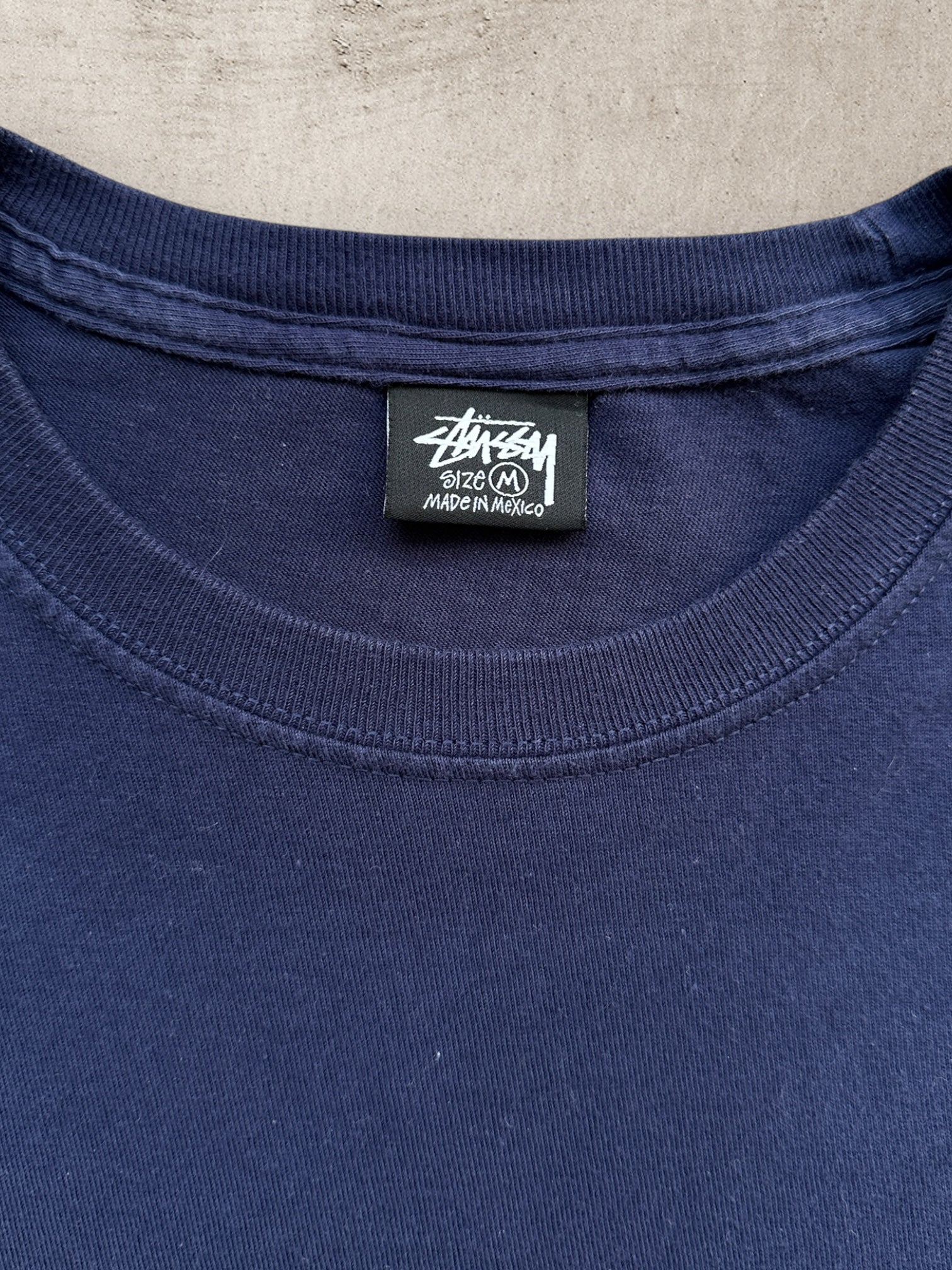 00s Stussy Love & Unity 1980 Graphic T-Shirt - Large