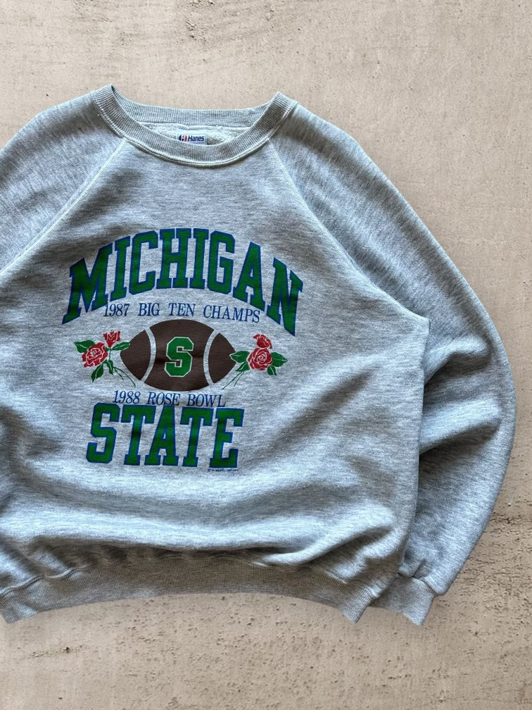 80s Michigan State Big Ten Champions - XL