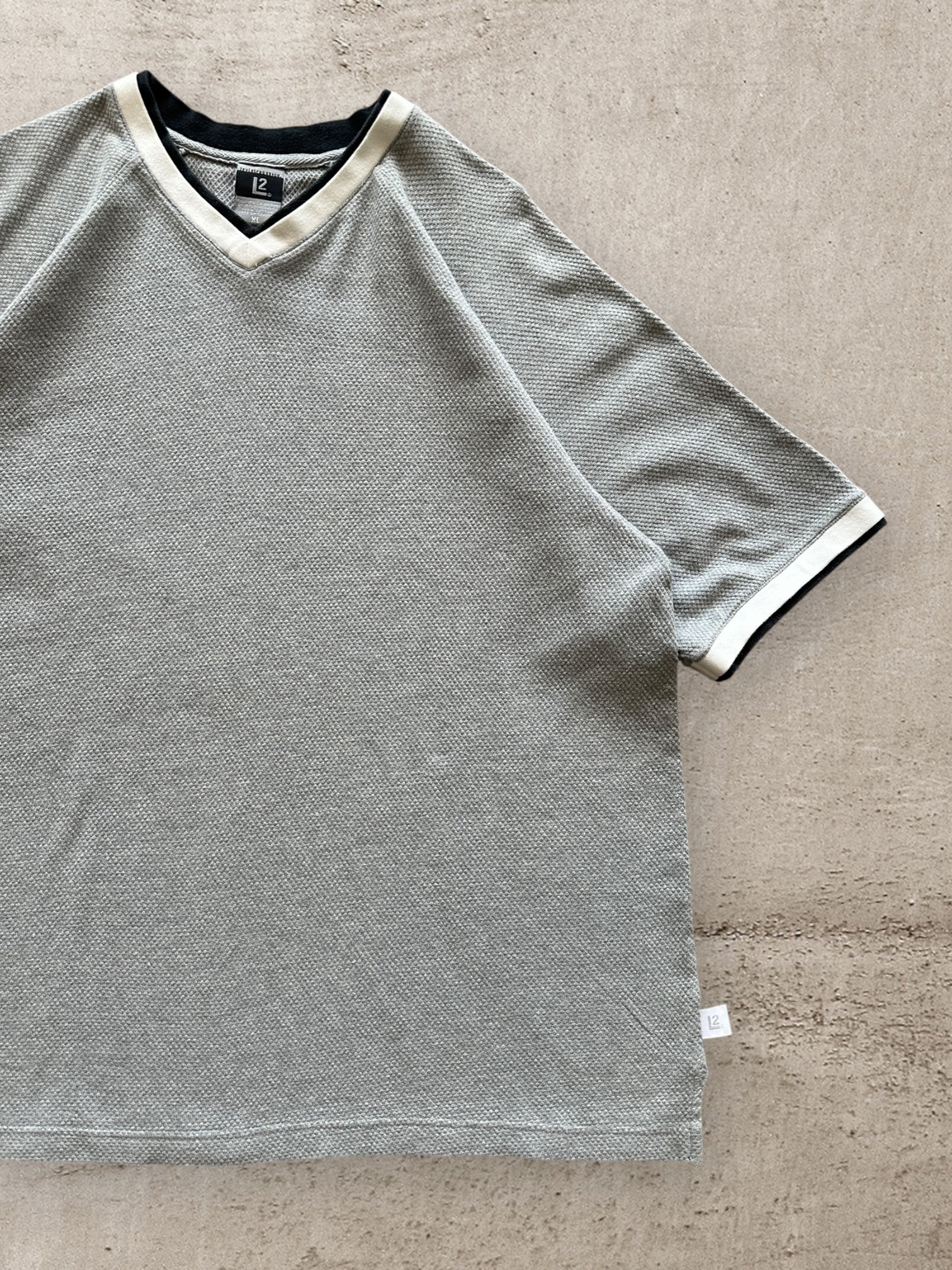 00s Levi’s L2 Striped Cuff Shirt - XXL