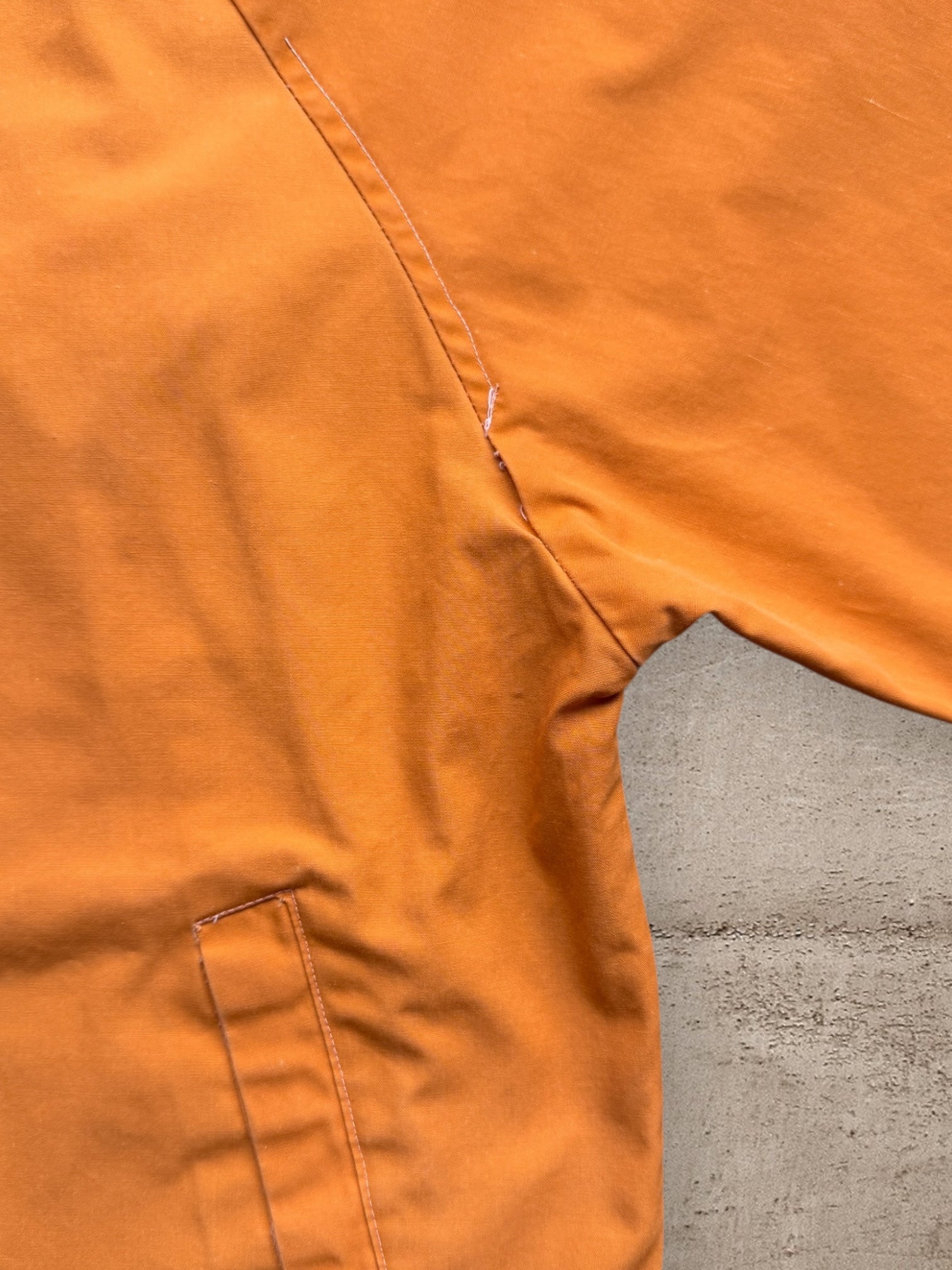 70s/80s Orange Herrington Jacket - Small