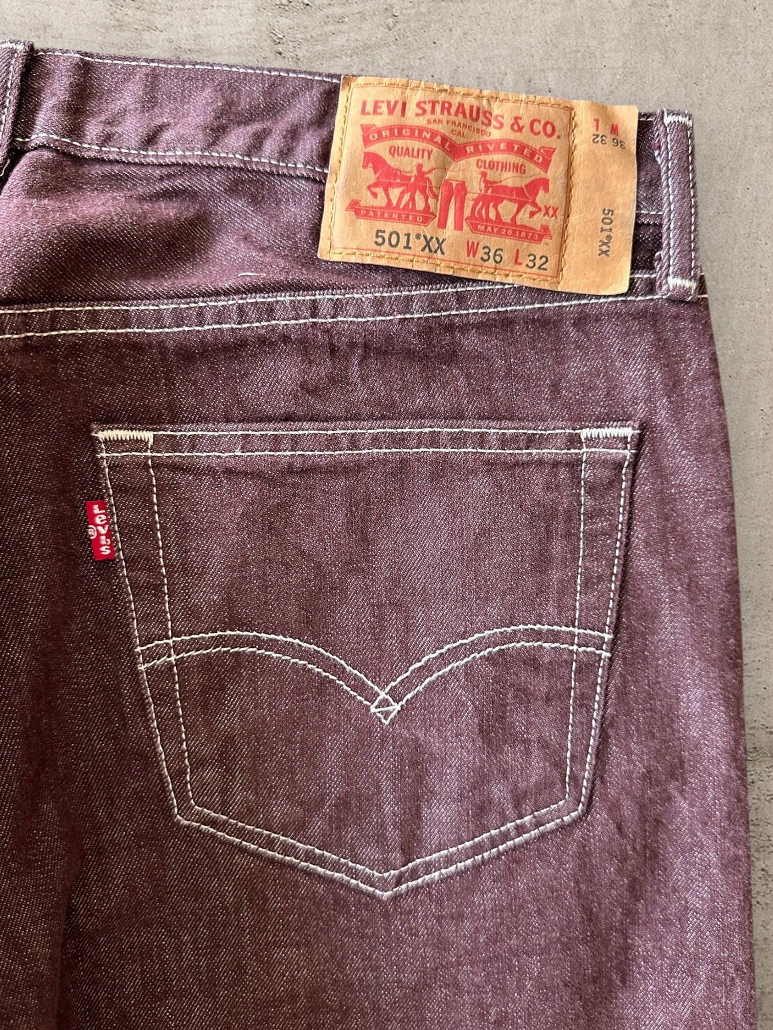 00s Levi’s 501 Denim Jeans - 36”