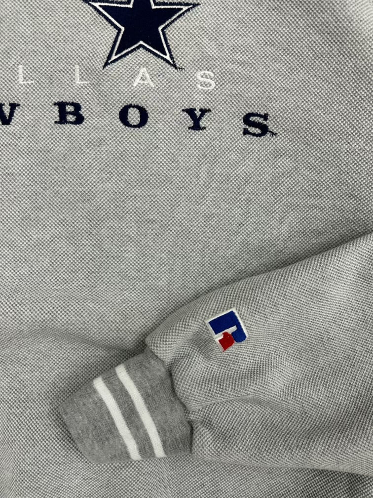 90s Russell Athletics Dallas Cowboys Embroidered Crewneck - XXL