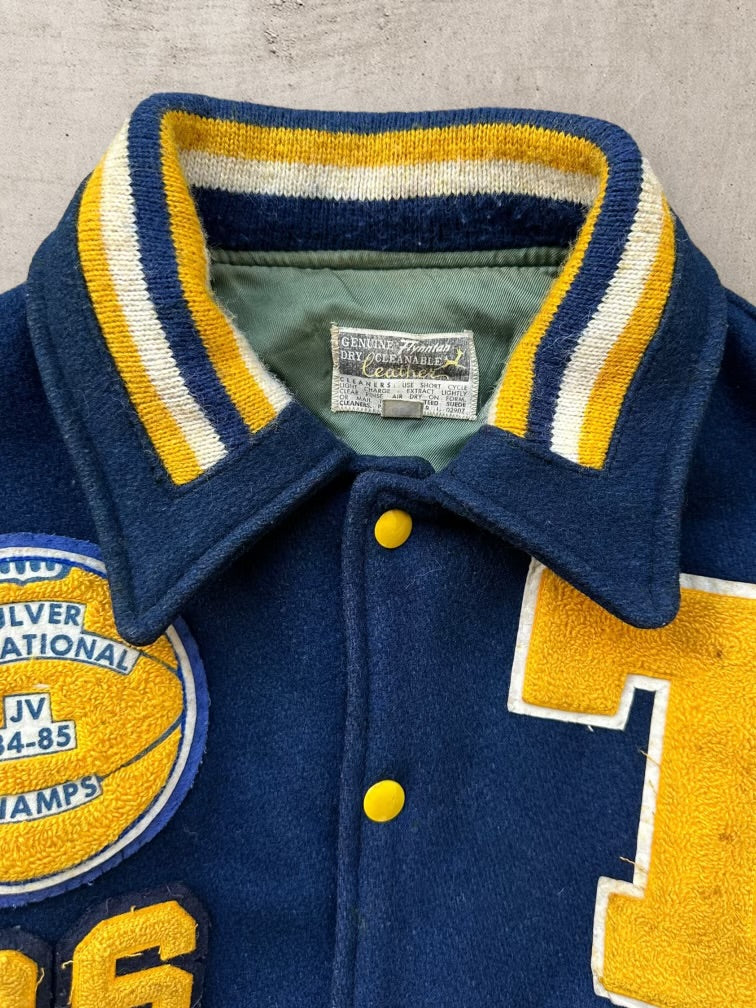 70s/80s Flynntan Triton Letterman Varisty Jacket - Medium