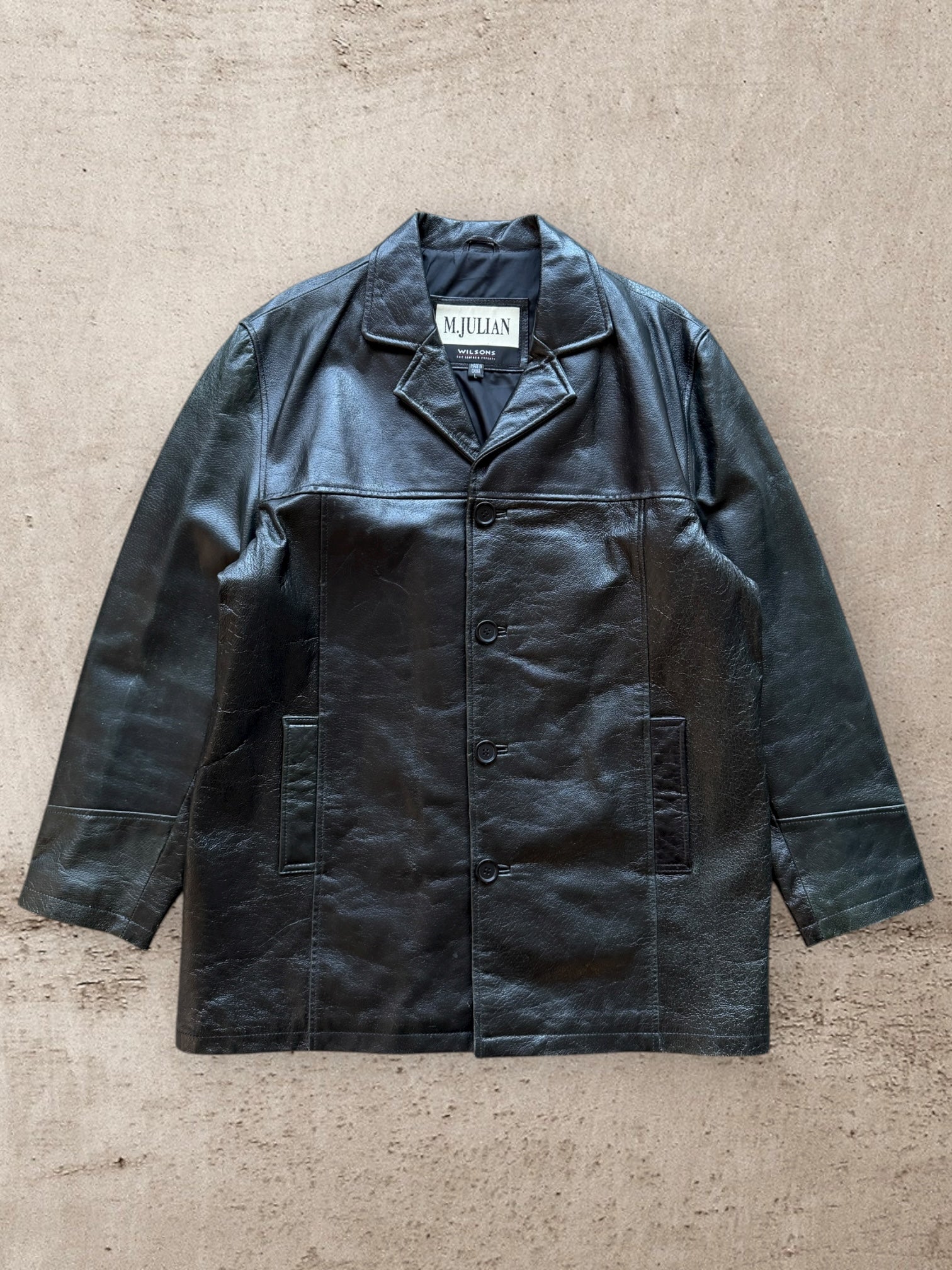 00s M.Julian Leather Jacket - XL