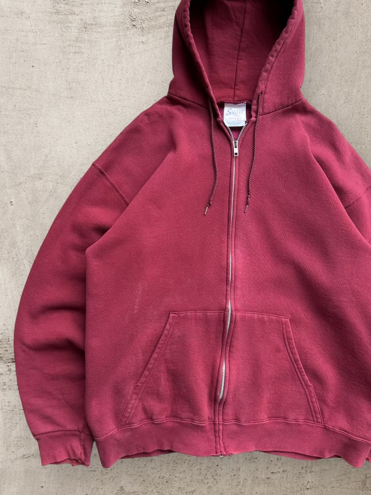 00s Zip Up Hoodie - Large