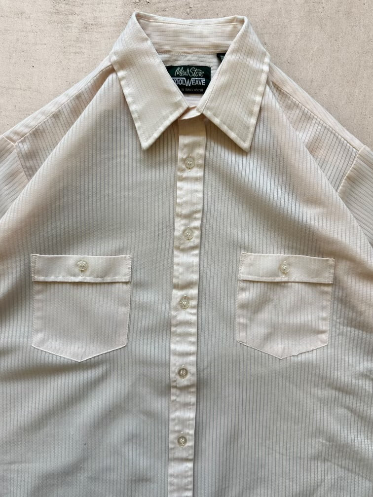 80s/90s Kool Weave Button Up Shirt - XL