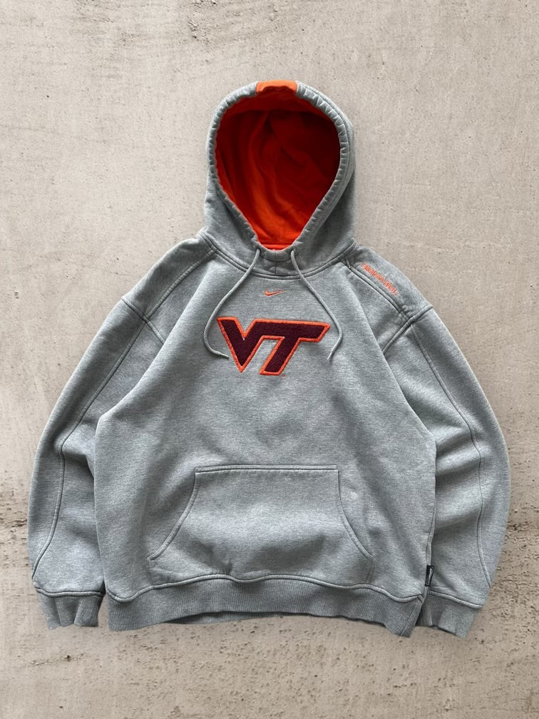 00s Nike Team Virginia Tech Hoodie - Large