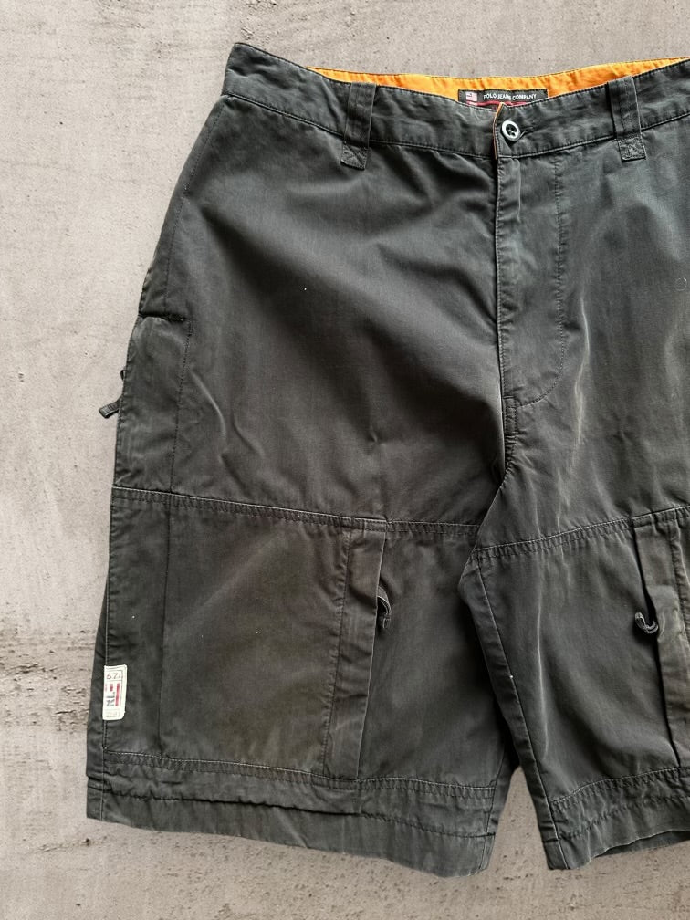 00s Polo Ralph Lauren Nylon Cargo Shorts - 34