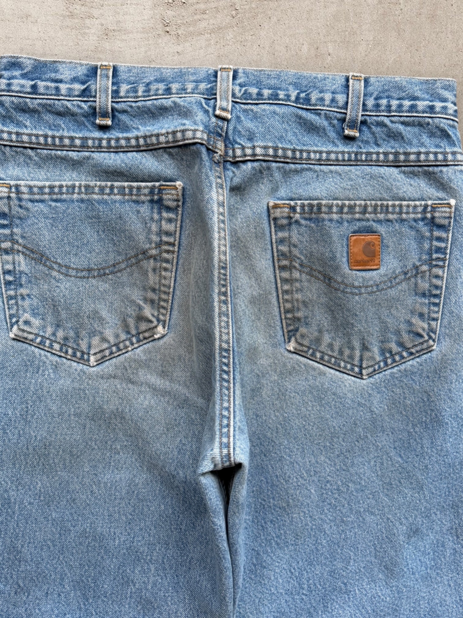 00s Carhartt Blanket Lined Denim Jeans - 33”