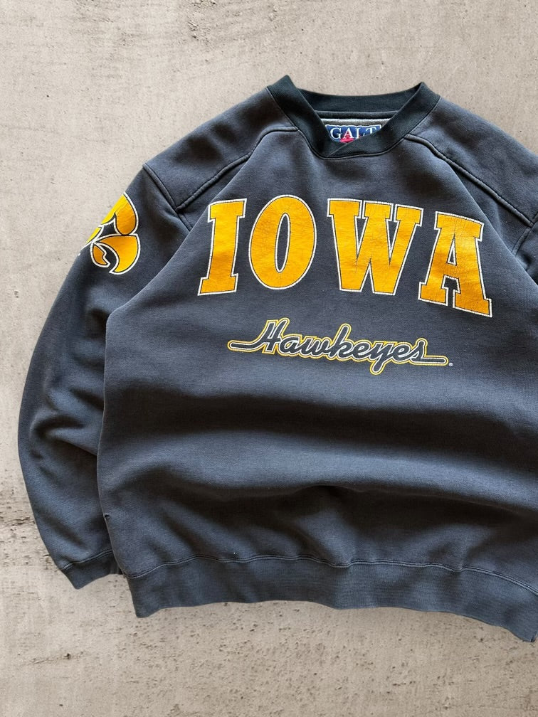 90s Iowa Hawkeyes Graphic Crewneck - XL
