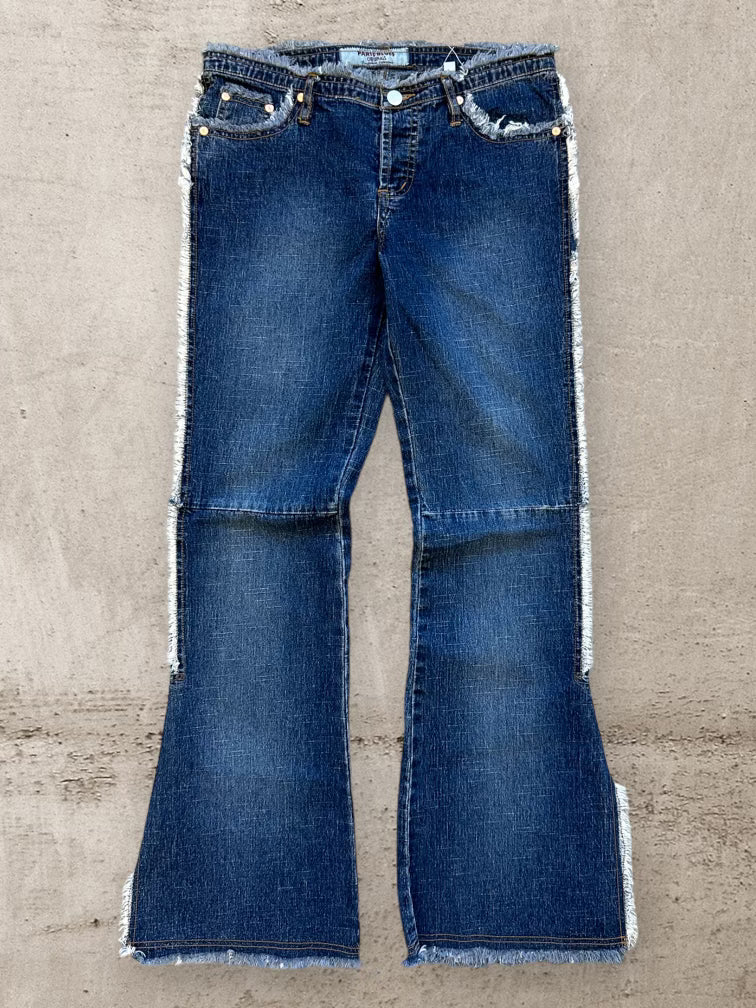 00s Paris Blues Low Rise Denim Flare Jeans - 30x31