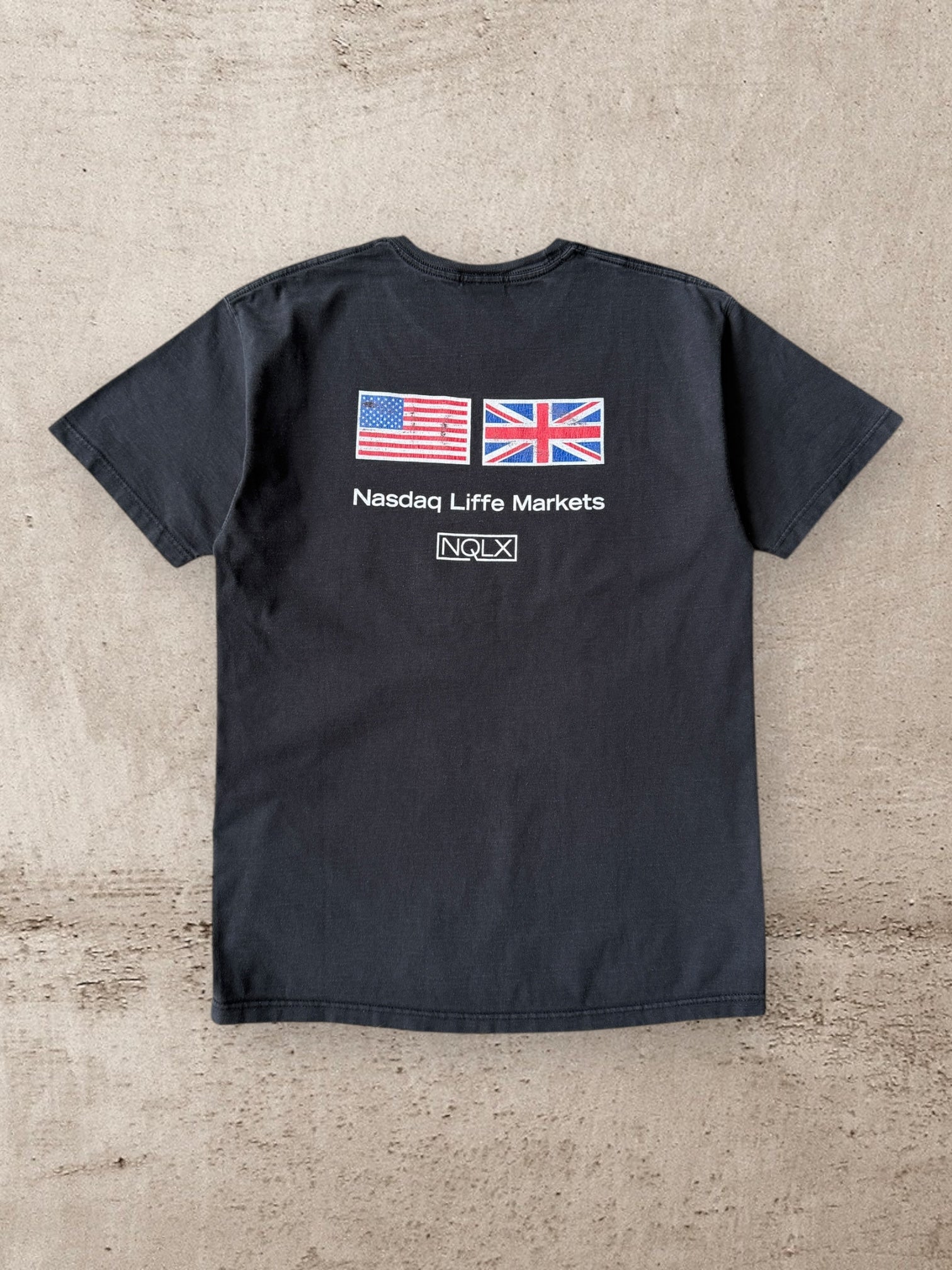 00s Nasdaq Life Markets NQLX Graphic T-Shirt - Medium