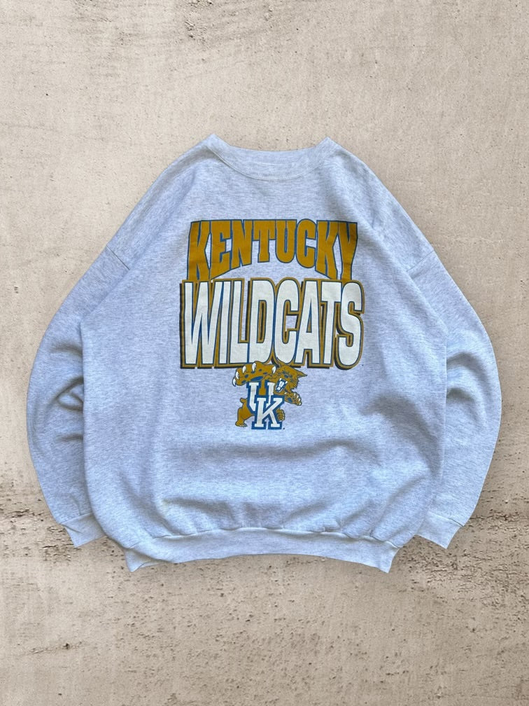 90s Kentucky Wildcats Graphic Crewneck - XXL