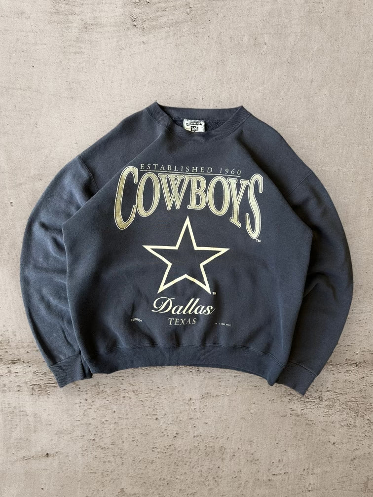90s Lee Sports Dallas Cowboys Crewneck - Large