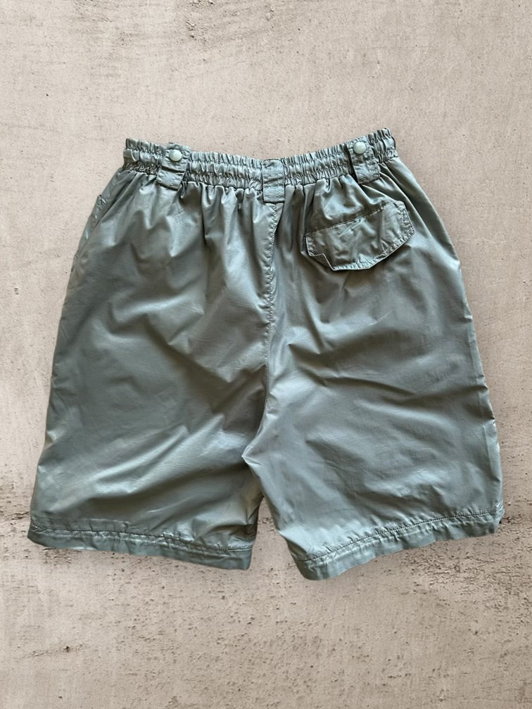 90s Athletic Works Nylon Cargo Shorts - Small