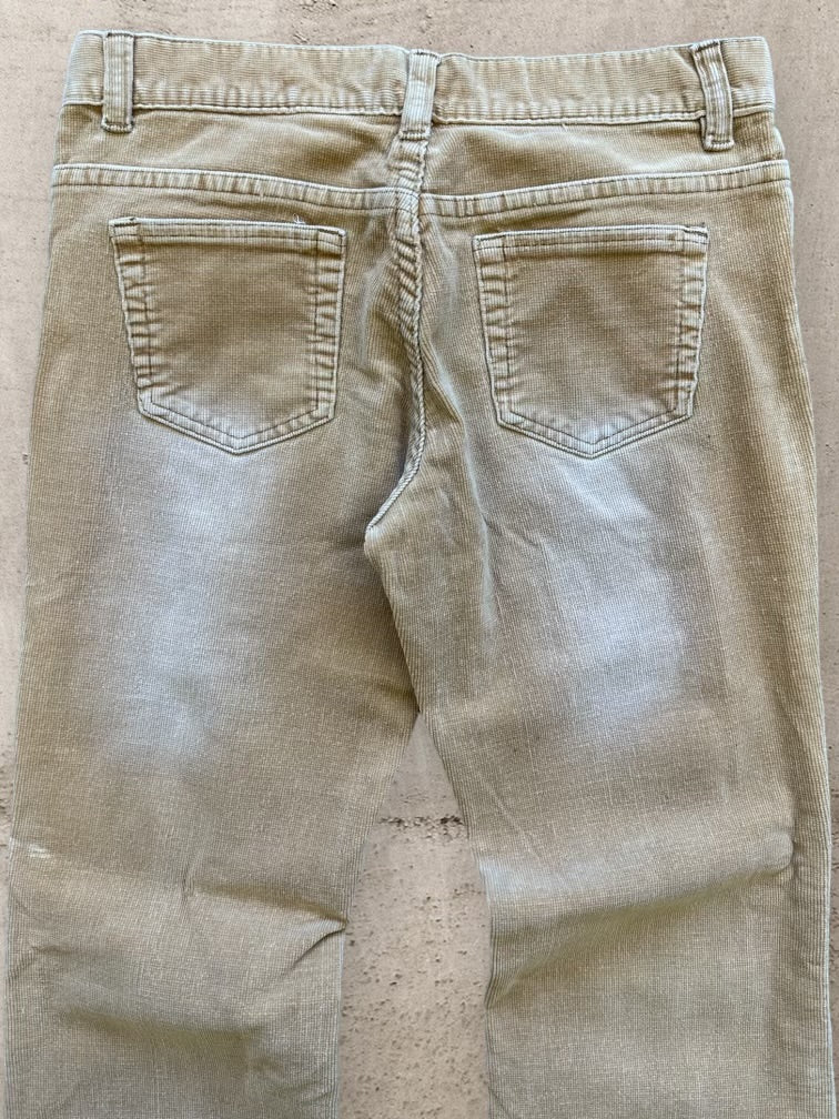 00s RedHot Low Rise Faded Tan Corduroy Pants - 29x31