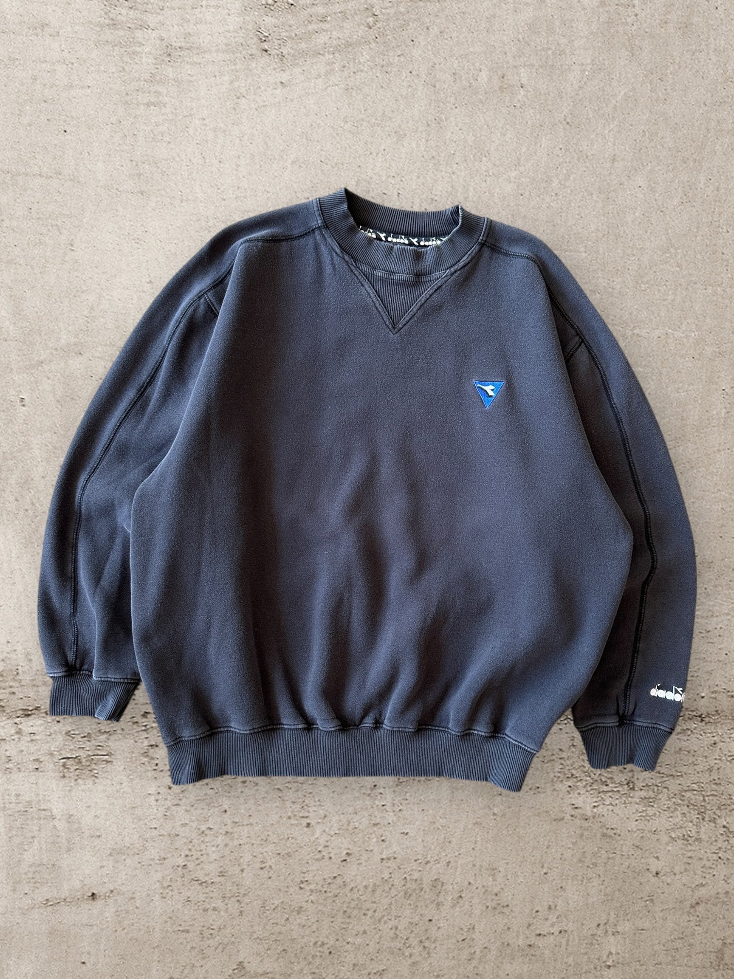 90s Diadora Embroidered Crewneck - Large