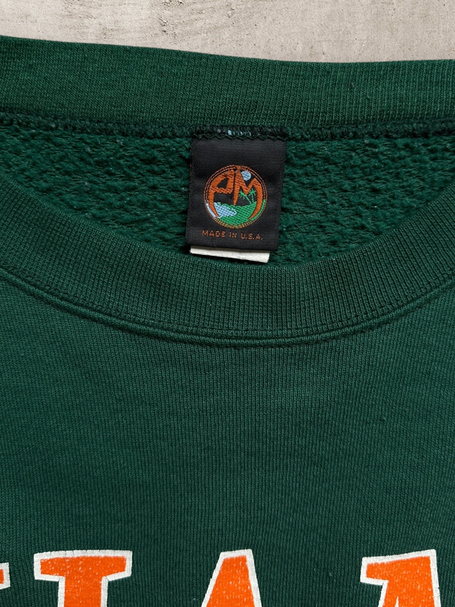 90s Miami Hurricanes Graphic Crewneck - XL