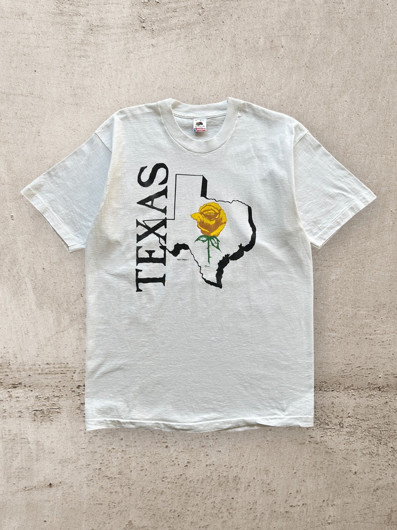 90s Texas Graphic T-Shirt - XL