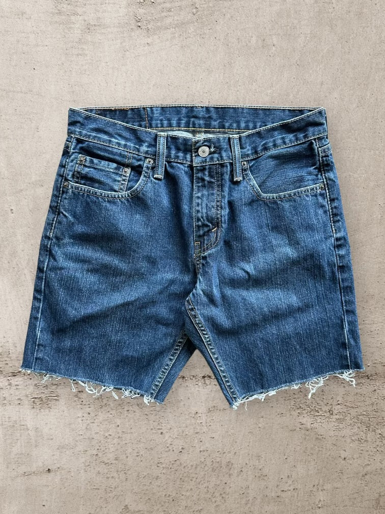 00s Levi’s 559 Denim Cut Off Shorts - 30