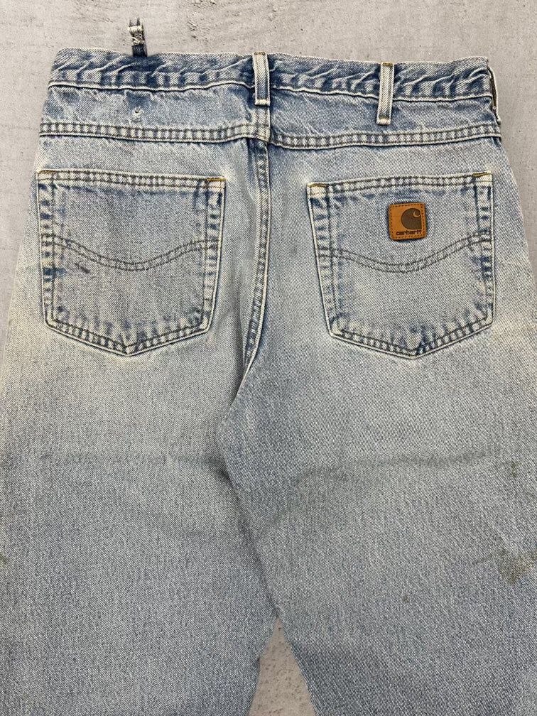 00s Carhartt Light Wash Denim Jeans - 32x29