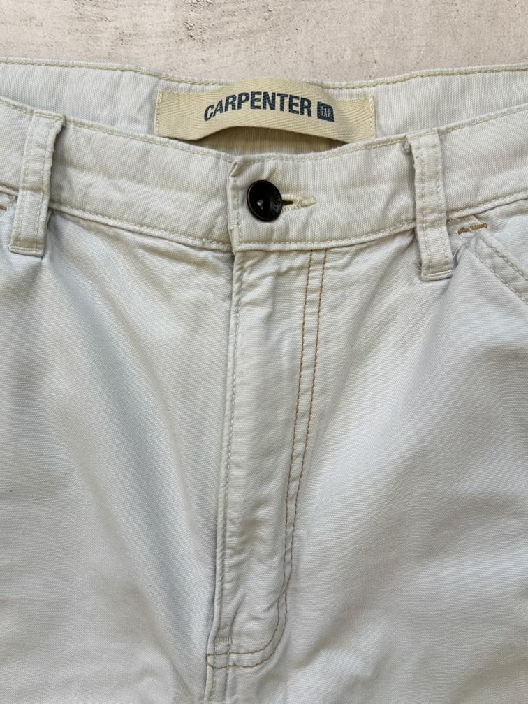 00s Gap Carpenter Cream Shorts - 34