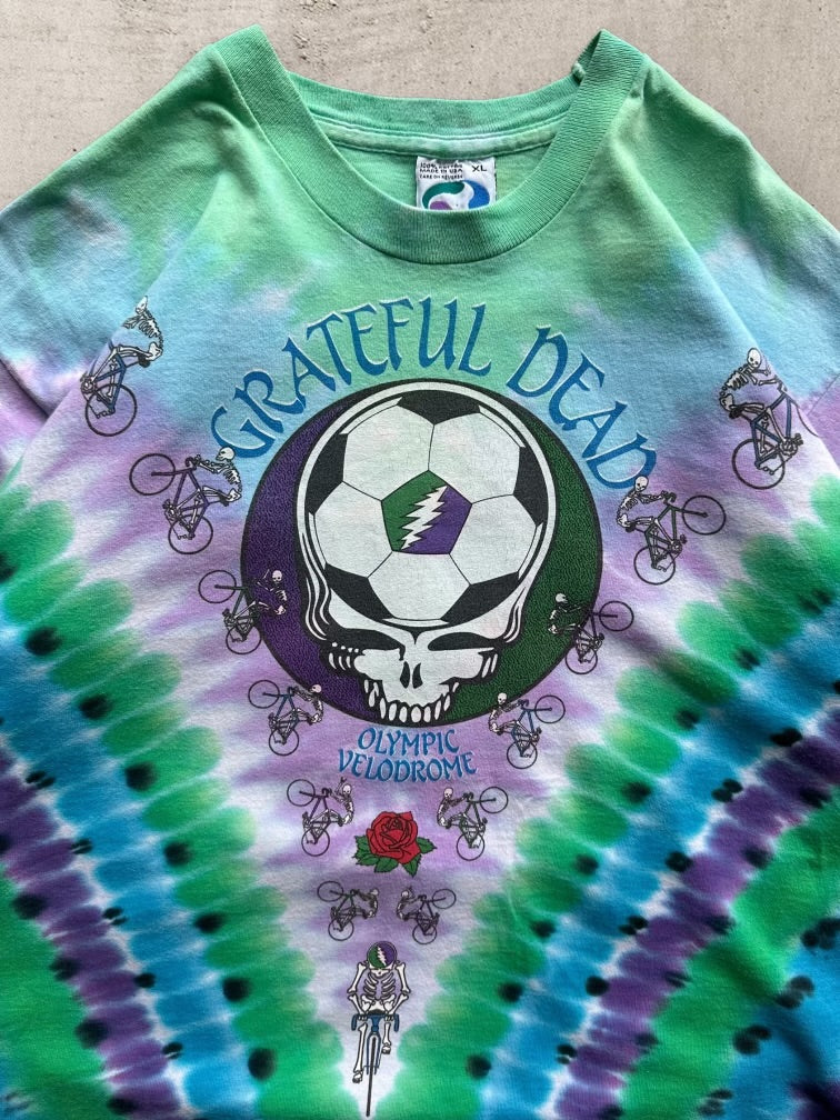 90s Grateful Dead Playin’ In The Field Graphic T-Shirt - XL