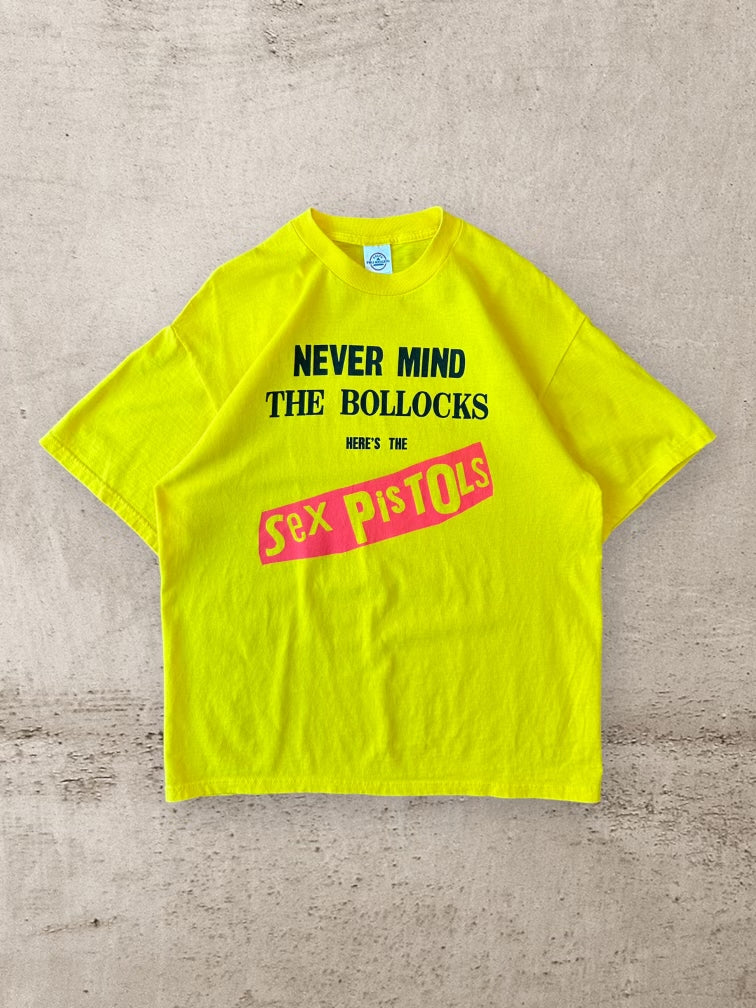 00s Sex Pistols Yellow T-Shirt - Large