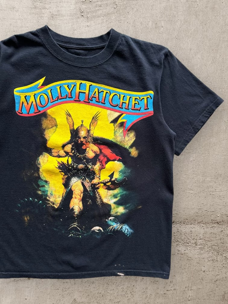 00s Molly Hatchet Graphic T-Shirt - Medium