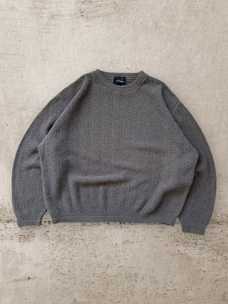 90s Studio Bill Bass Knit Sweater - XXL