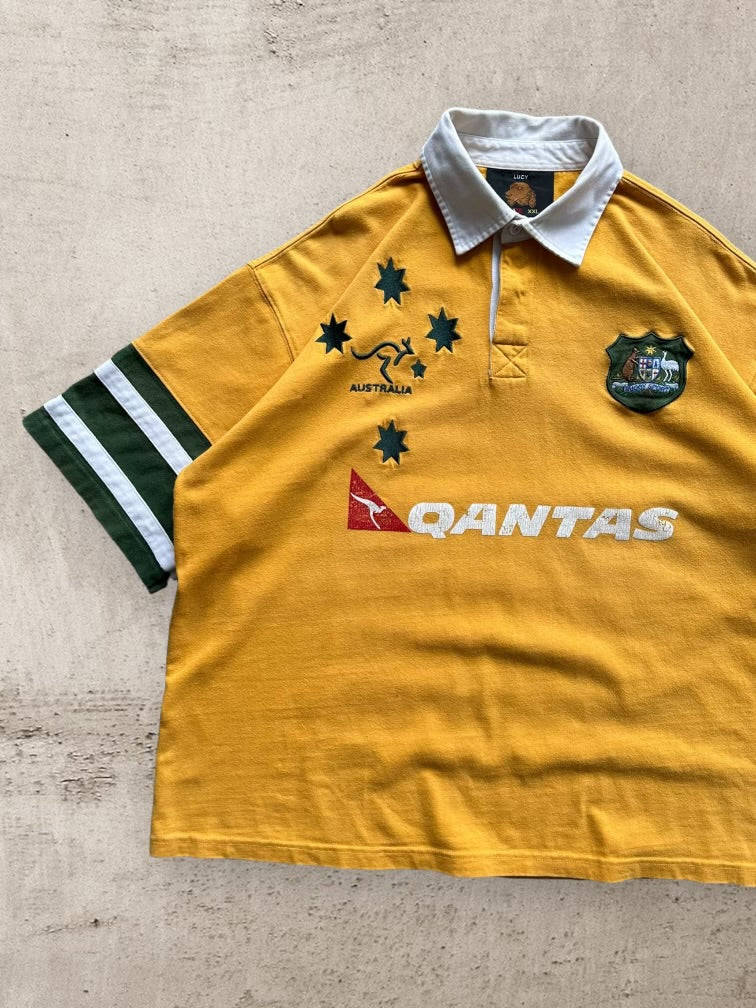 00s Australia Quanta’s Rugby Polo Shirt - XXL