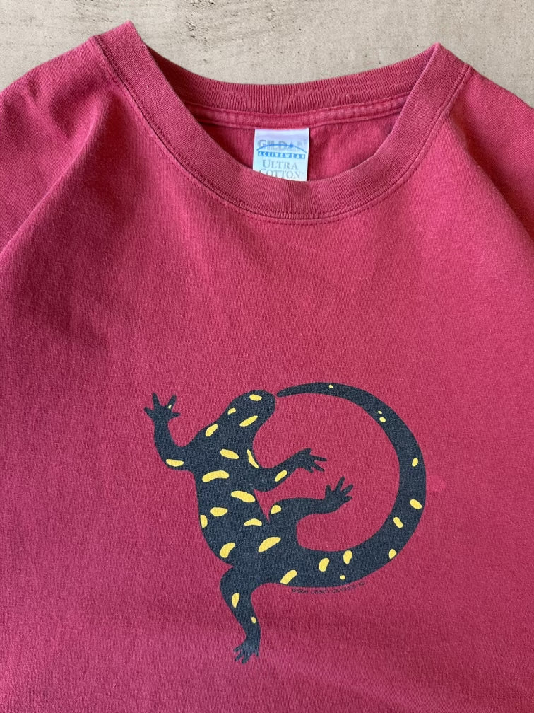90s Colorful Lizard Graphic T-Shirt - XL