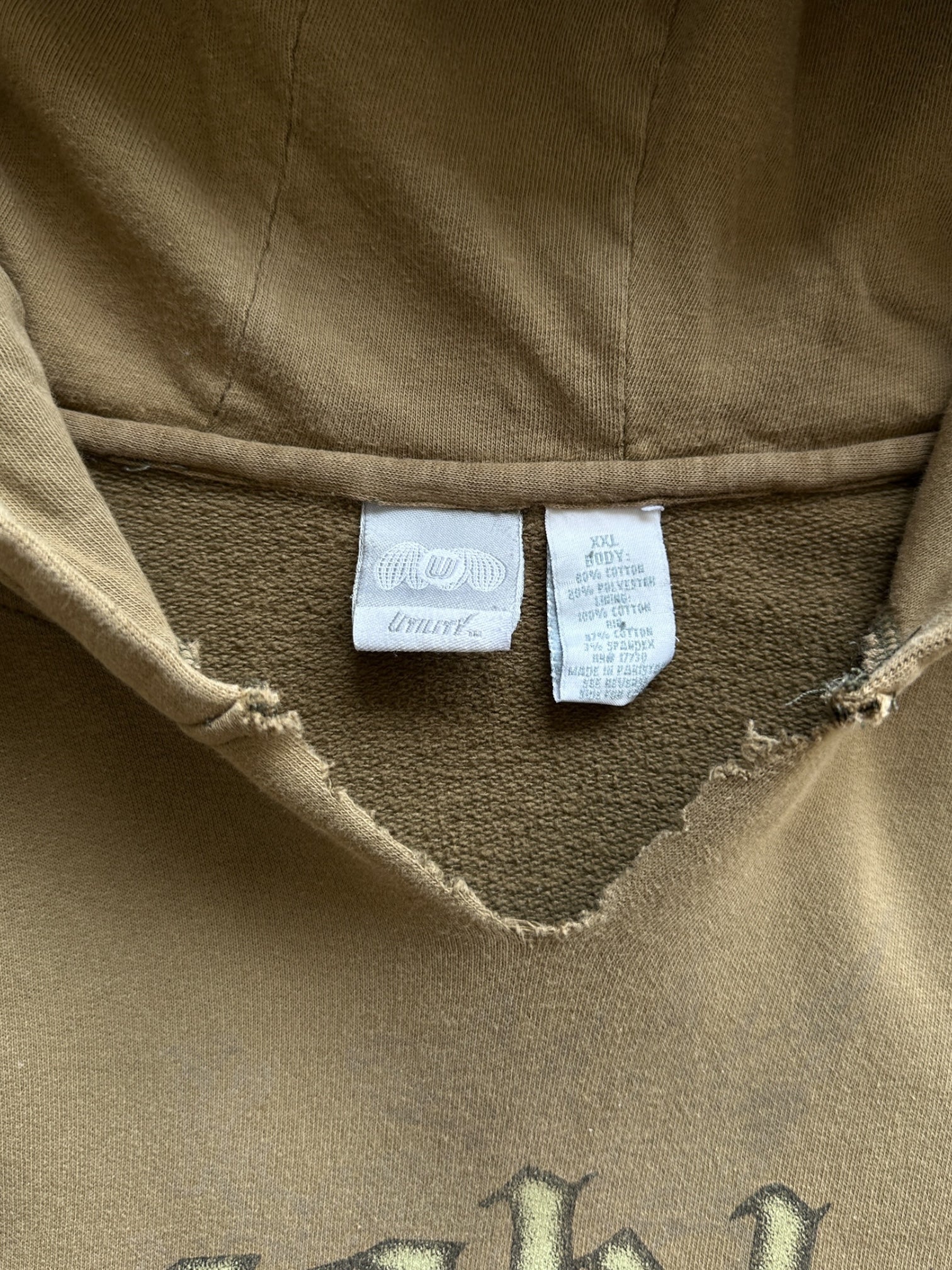 00s Brooklyn Distressed Hoodie - 2XL