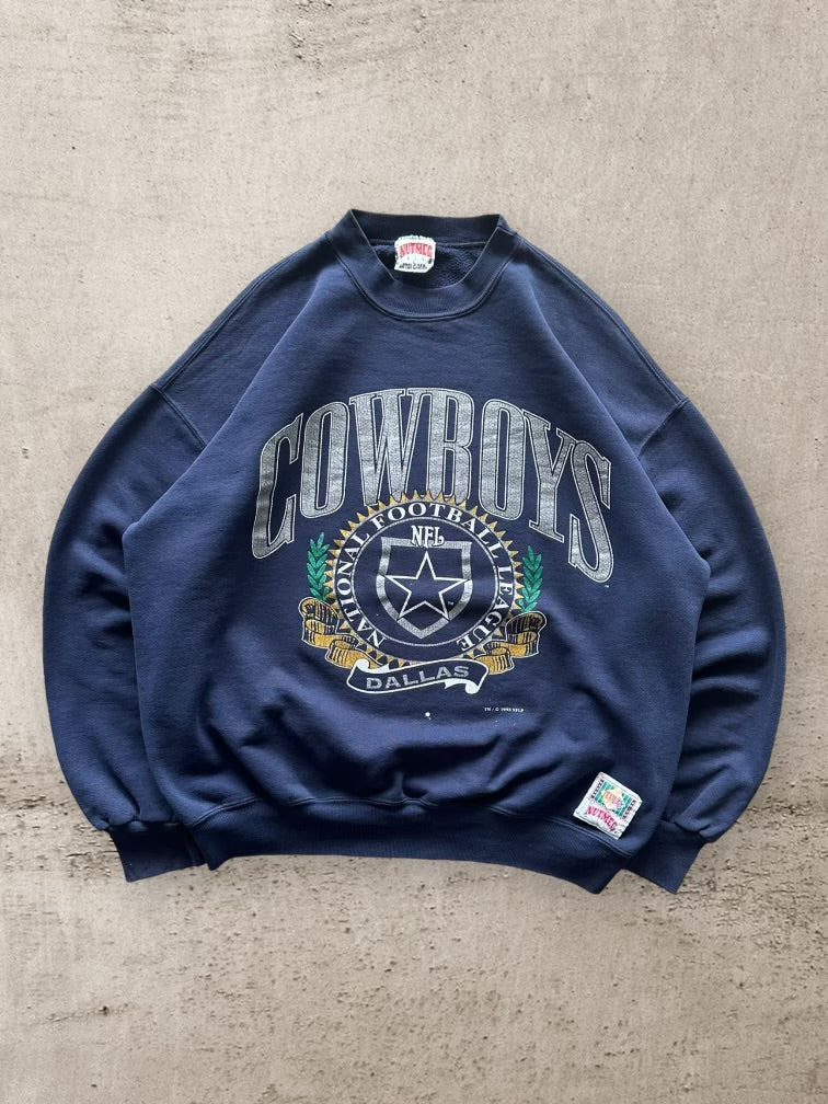 90s Nutmeg Dallas Cowboys Crewneck - Large