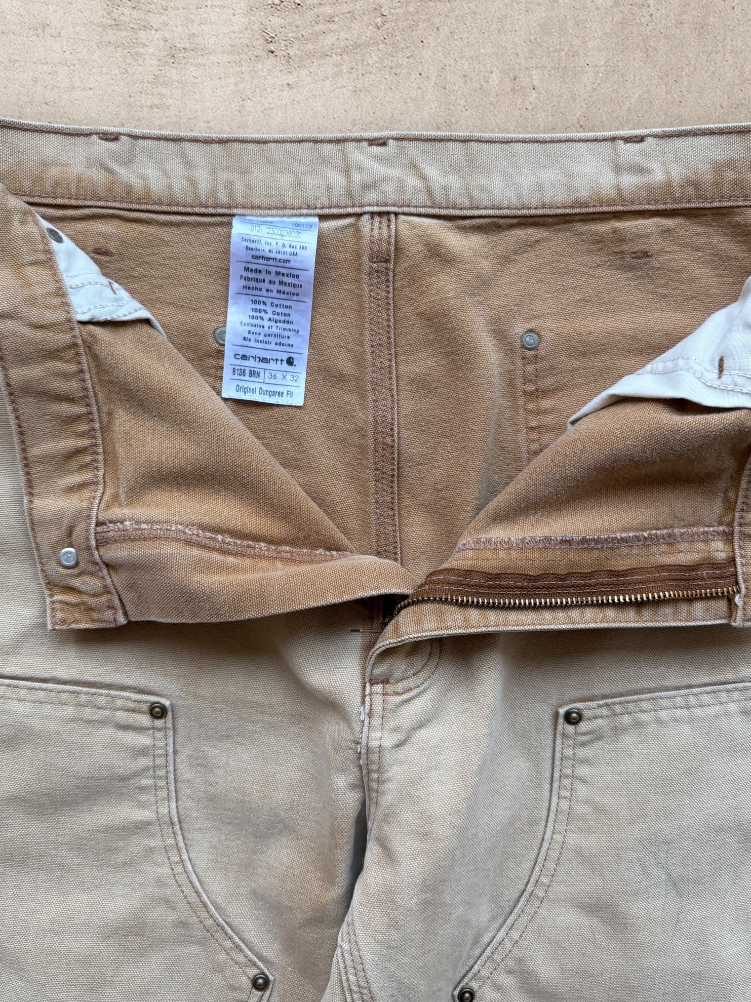90s Carhartt Double Knee Pants - 36”