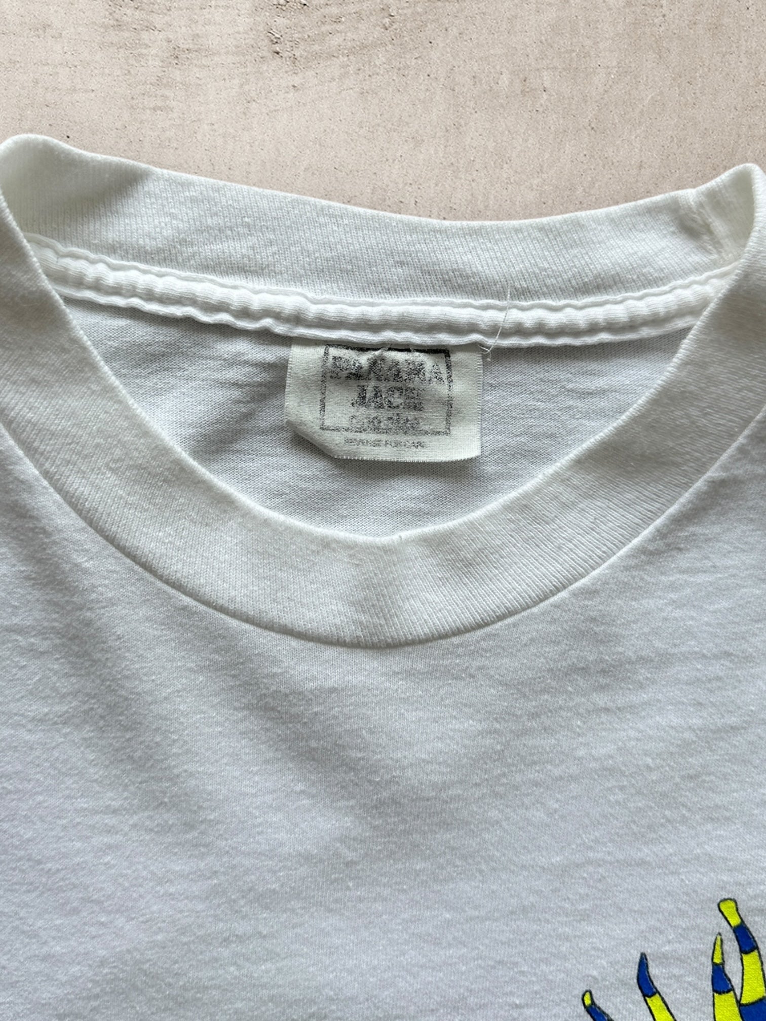 90s Panama Jack Wrap Around Graphic T-Shirt - Large