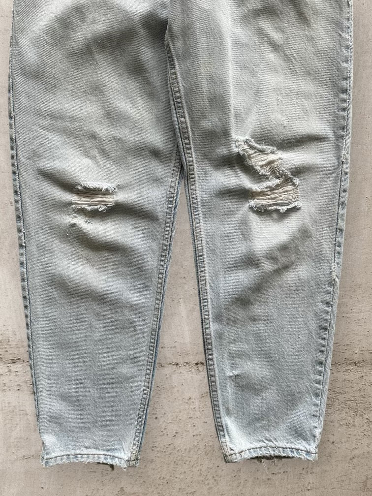 90s Levi’s 550 Distressed Orange Tab Jeans - 32