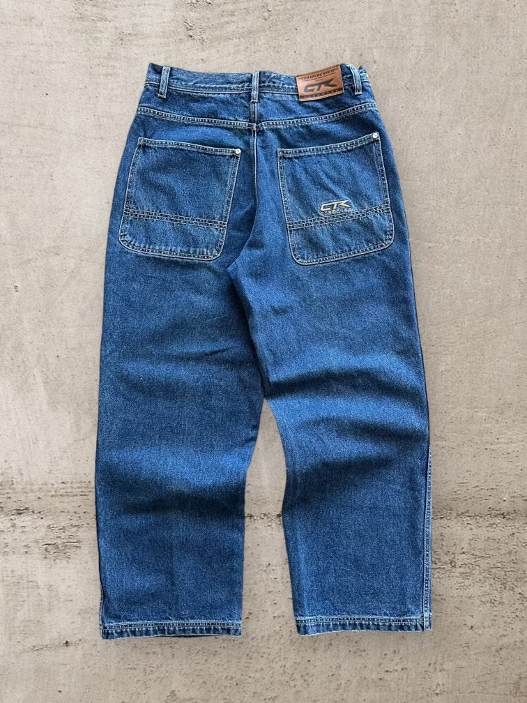 00s Cybertek Baggy Denim Jeans -